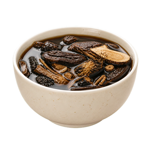 Cantonese Herbal Tea sticker illustration
