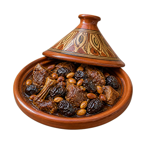 Lham Barkouk (Lamb with Prunes) sticker illustration