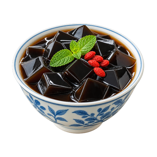 Herbal Jelly sticker illustration