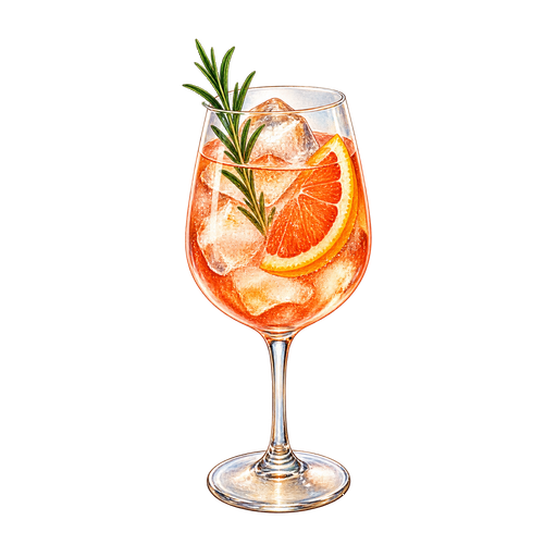 Lillet sticker illustration