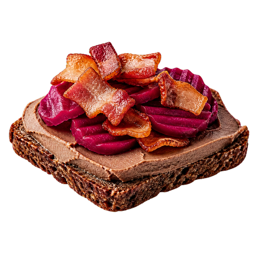 Leverpostej (Liver Pâté) sticker illustration