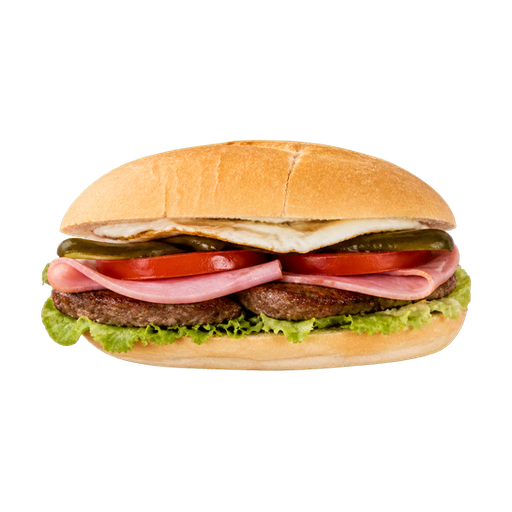 Lomito Completo sticker illustration