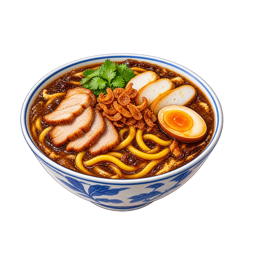 Lor Mee sticker illustration