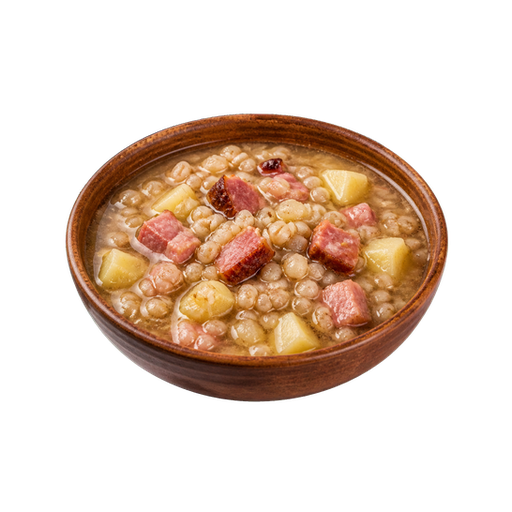 Barley and Smoked Pork Porridge sticker illustration