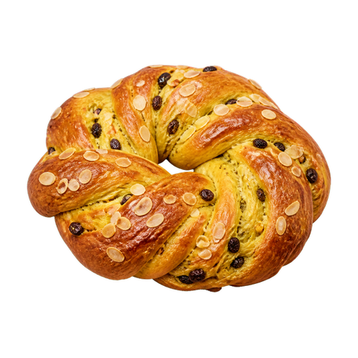Celebration Saffron Bread sticker illustration