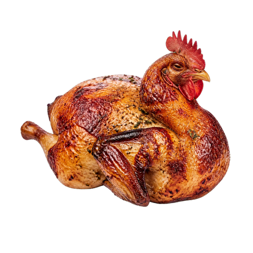 Martin's Rooster sticker illustration