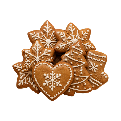 Gingerbread Cookies sticker illustration