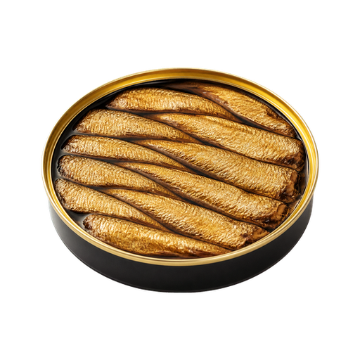 Riga Sprats sticker illustration