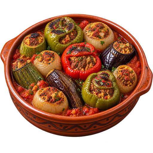 Libyan Mahshi sticker illustration