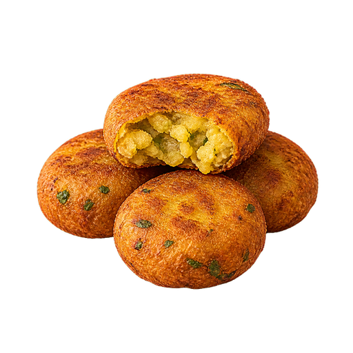 Maakouda (Potato Fritters) sticker illustration