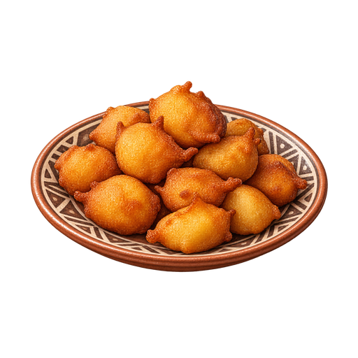 Malian Fried Pancakes sticker illustration