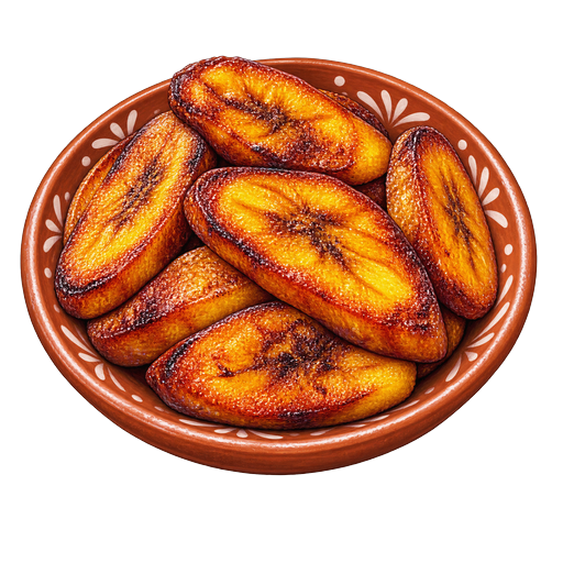 Plátanos Maduros sticker illustration