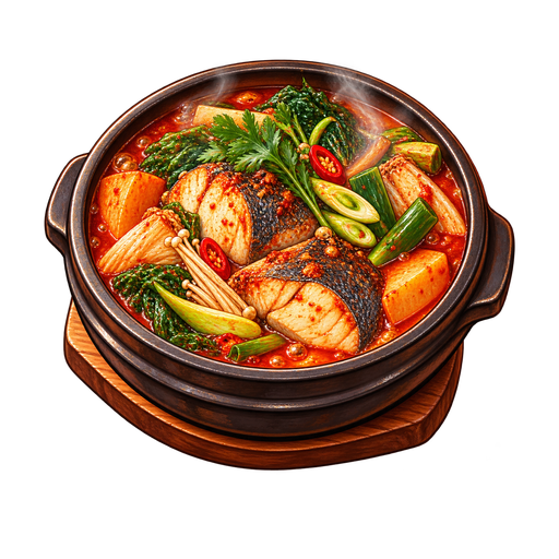 Maeuntang sticker illustration