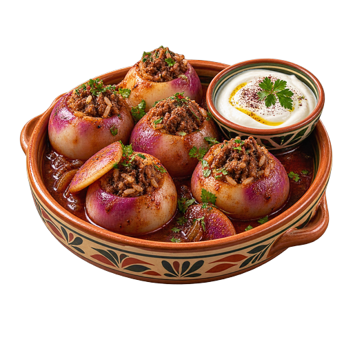 Stuffed Turnips sticker illustration
