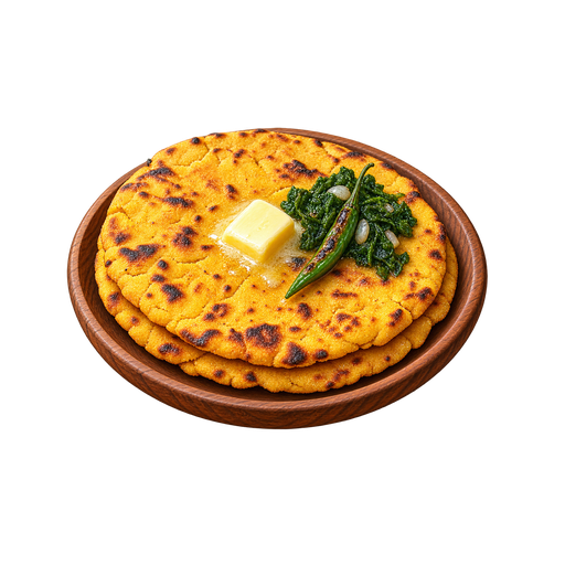 Makki Ki Roti sticker illustration
