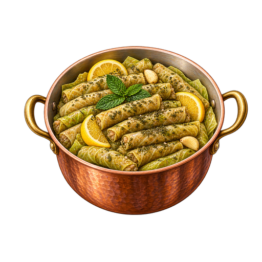 Stuffed Cabbage Rolls sticker illustration