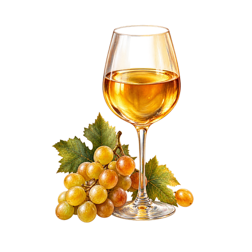 Malta DOK Wine sticker illustration