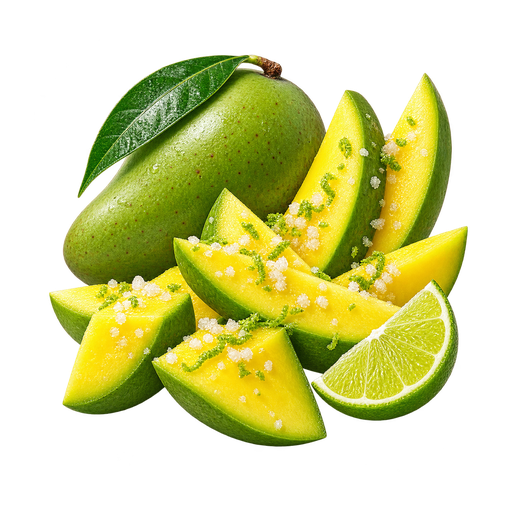 Mango Biche sticker illustration