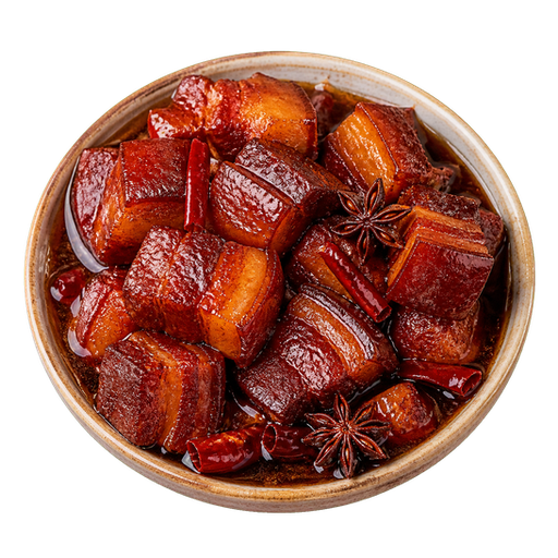 Chairman Mao's Red-Braised Pork sticker illustration