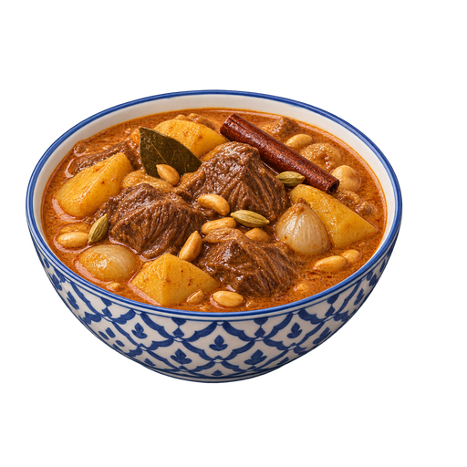 Massaman Curry sticker illustration