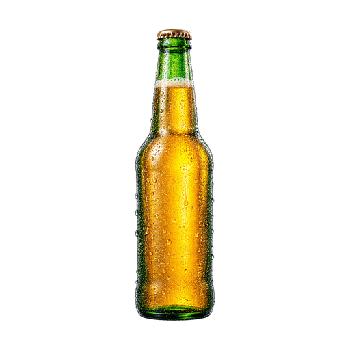 Medalla Light sticker illustration