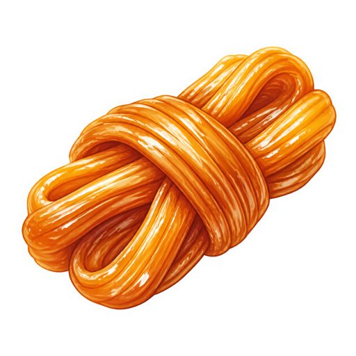 Melcochas sticker illustration