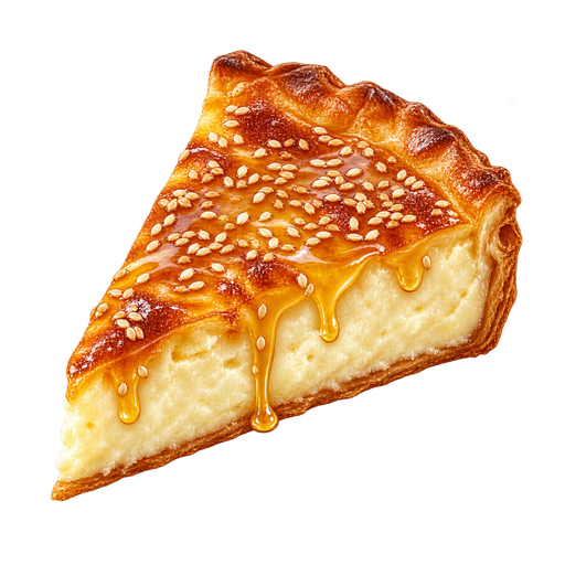 Melopita sticker illustration