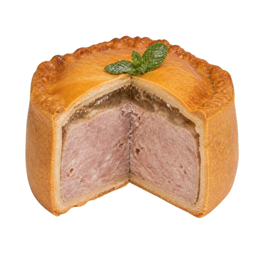 Melton Mowbray Pork Pie sticker illustration