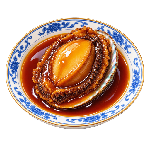 Braised Abalone sticker illustration