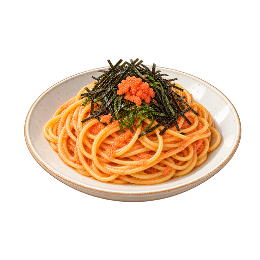 Mentaiko Spaghetti sticker illustration
