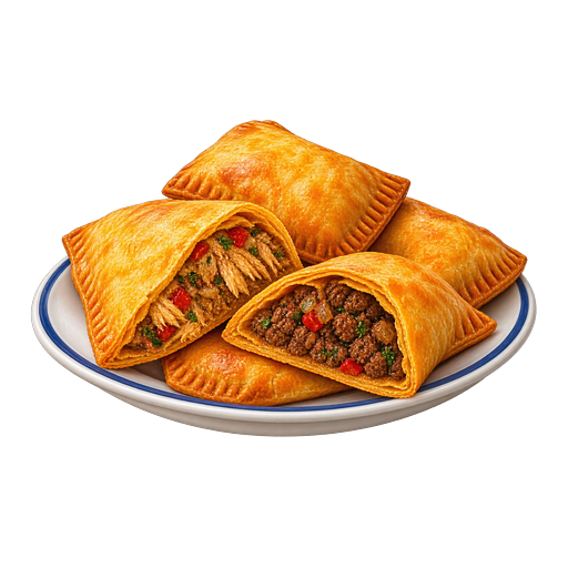 Saint Martin Patties sticker illustration