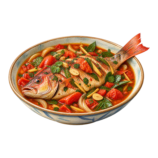 Trondro Gasy sticker illustration