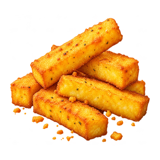 Milho frito sticker illustration