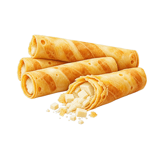 Milk Crisp Roll sticker illustration