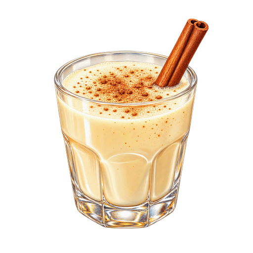 Milk Punch sticker illustration