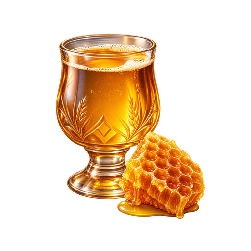 Belarusian Mead sticker illustration