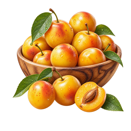 Moselle Mirabelle sticker illustration