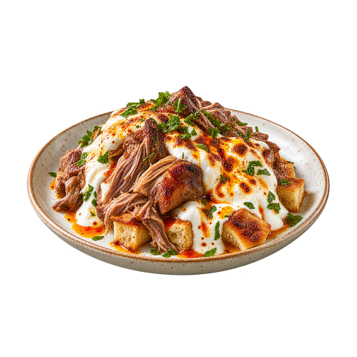 Meat with Yogurt sticker illustration