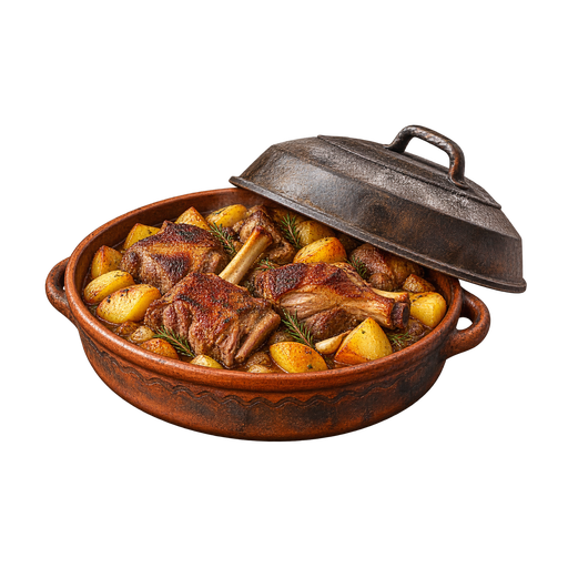 Meat Under the Sač sticker illustration