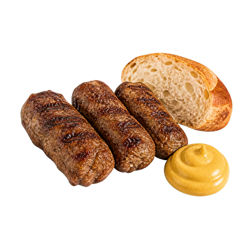 Grilled Minced Rolls sticker illustration