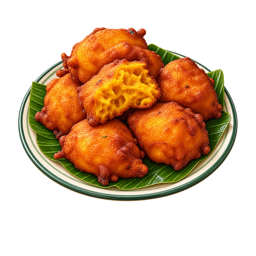 Montserrat Pumpkin Fritters sticker illustration