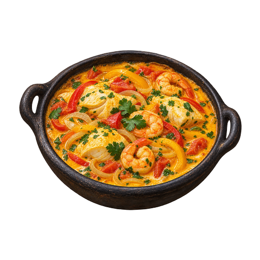 Moqueca Baiana sticker illustration