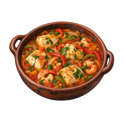 Moqueca Capixaba sticker illustration