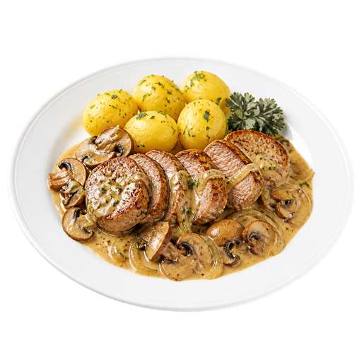 Mørbradbøf (Pork Tenderloin) sticker illustration