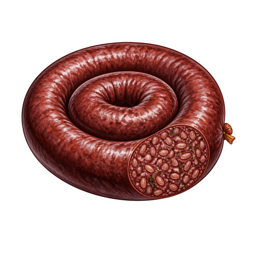 Morcilla Ecuatoriana sticker illustration