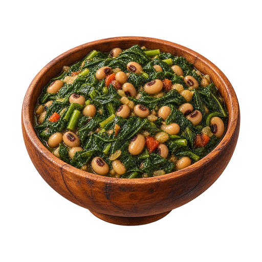Bean Leaf Spinach sticker illustration