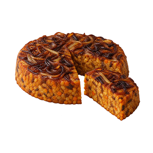 Red Lentil and Bulgur Mash sticker illustration