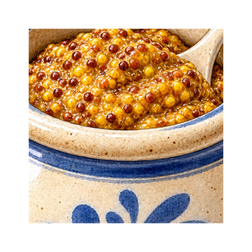 Ghent Mustard sticker illustration