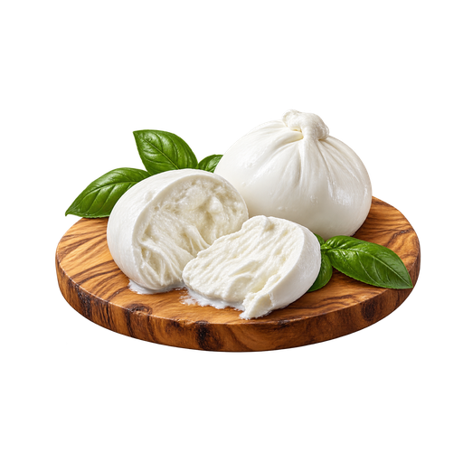 Mozzarella di Bufala Campana sticker illustration