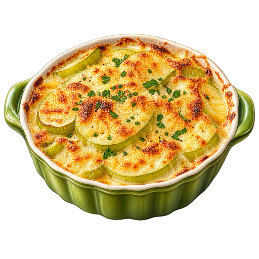 Christophine Gratin sticker illustration